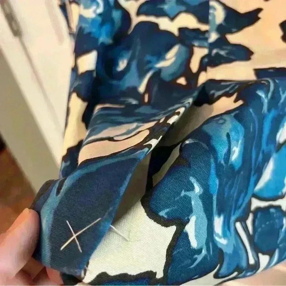 Etcetera Blue Floral Jacket Size 12 Coat - Picture 8 of 10